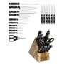 W&#252;sthof Gourmet Knife Block, Set of 18