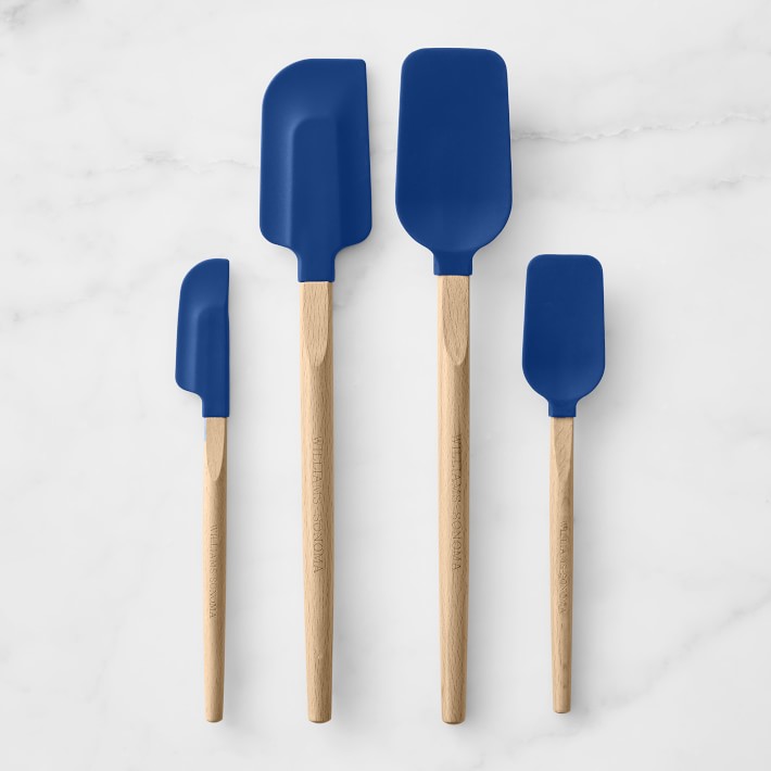 Williams Sonoma Ultimate Silicone Spatulas, Navy, Set of 4