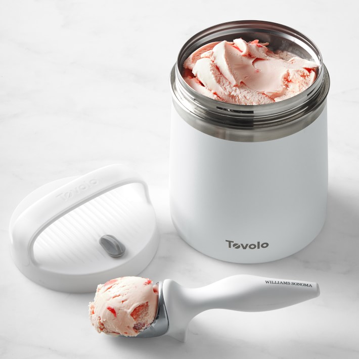 Tovolo Stainless-Steel Ice Cream Storage Container & Williams Sonoma Tilt  Up Scoop | Williams Sonoma CA | Williams Sonoma