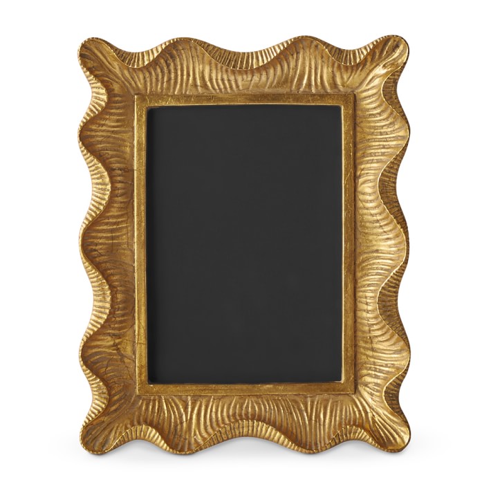 AERIN Gold Scalloped Gallery Frame