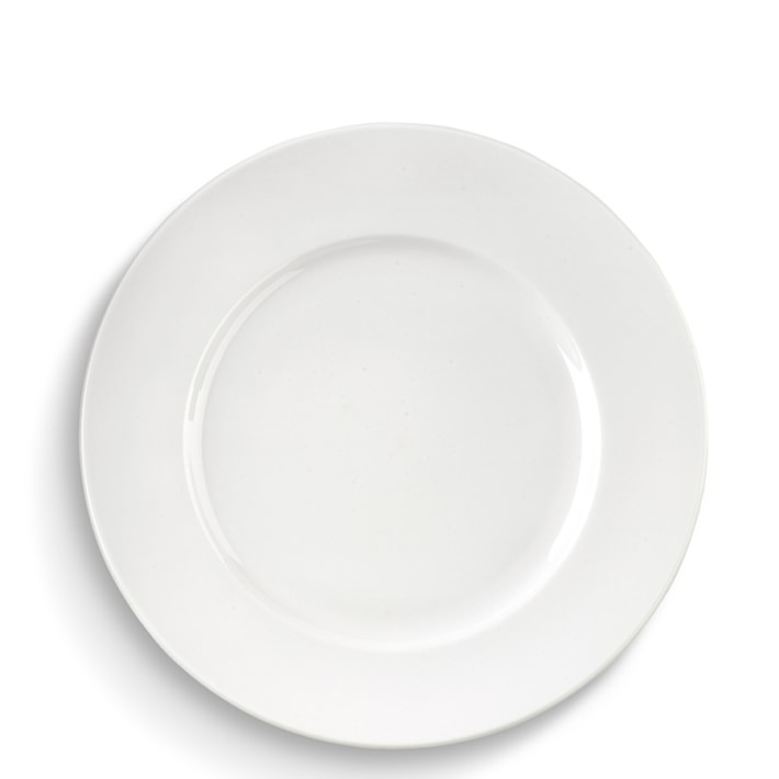 Brasserie All-White Porcelain Salad Plates, Set of 4