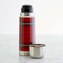 Plaid Insulated Beverage Container