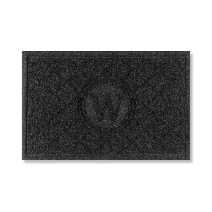 Waterhog Bombay Commercial Grade Indoor/Outdoor Monogram Doormat