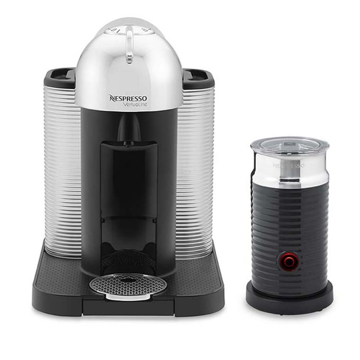 Nespresso Vertuo Coffee Espresso Machine with Aeroccino Milk Frother Williams Sonoma