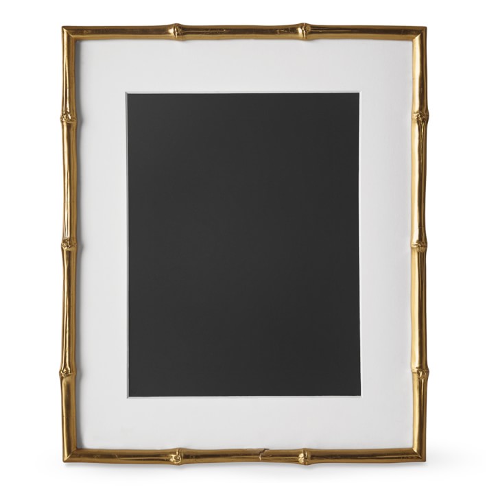 AERIN Gilded Bamboo Gallery Frame