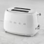 SMEG 2-Slice Toaster, White