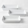 Williams Sonoma Open Kitchen Oven-to-Table Rectangular Bakers, Set of 3