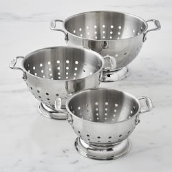 All Clad Colanders, Set of 3