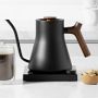 Fellow Stagg EKG Pro Studio Electric Kettle, Matte Black with Walnut Handle