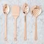 Copper Utensils, Set of 4