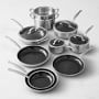 GreenPan™ Premiere Ceramic Nonstick 15-Piece Cookware Set with Sponge