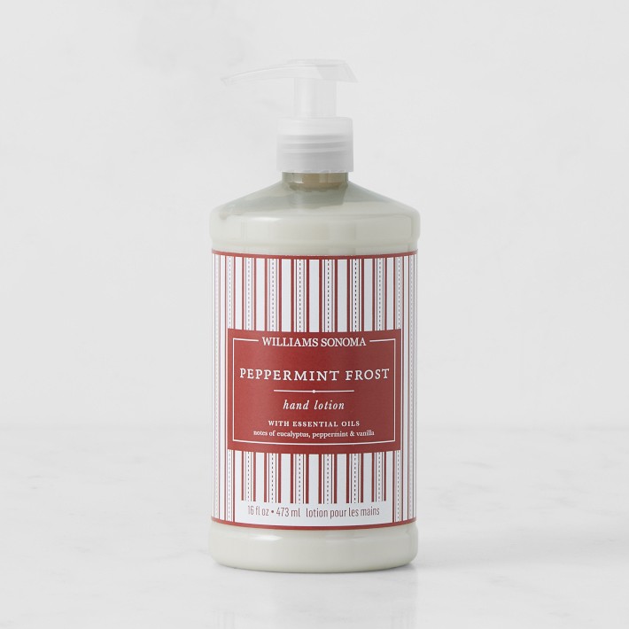 Williams Sonoma Peppermint Holiday Hand Lotion