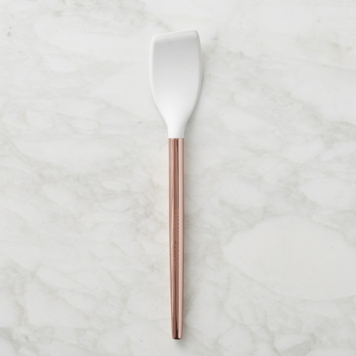 Silicone Angled Spatula with Copper Handle