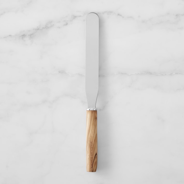 Williams Sonoma Olivewood Straight Icing Spatulas, 8"