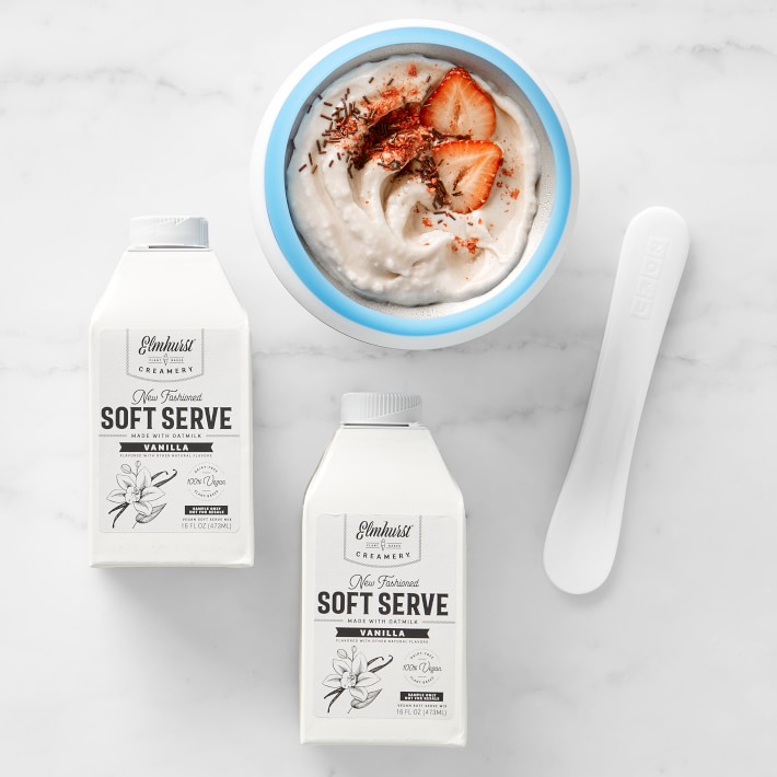 Zoku Ice Cream Maker & Vanilla Oat Milk Soft Serve