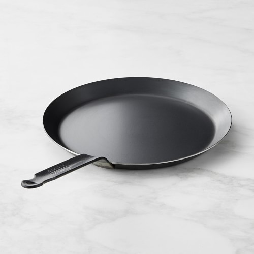 de Buyer Blue Carbon Steel Crêpe Pan, 9 1/2