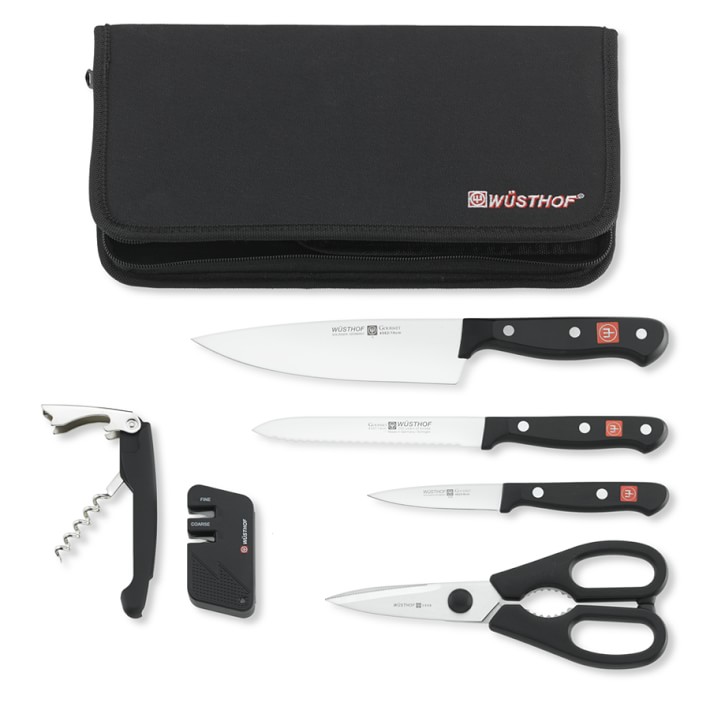 Wüsthof Gourmet 7-Piece Traveler Knife Set