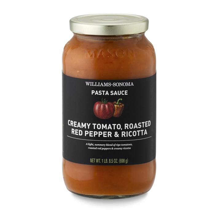 Williams Sonoma Creamy Tomato Roasted Pepper and Ricotta Pasta Sauce