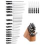 Shun Kaji 23-Piece Knife Block Set