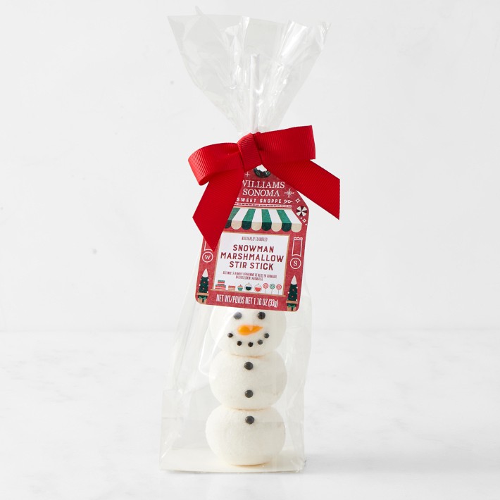 Snowman Marshmallow Stir Stick