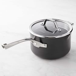 Calphalon Elite Nonstick Pour and Strain Saucepan