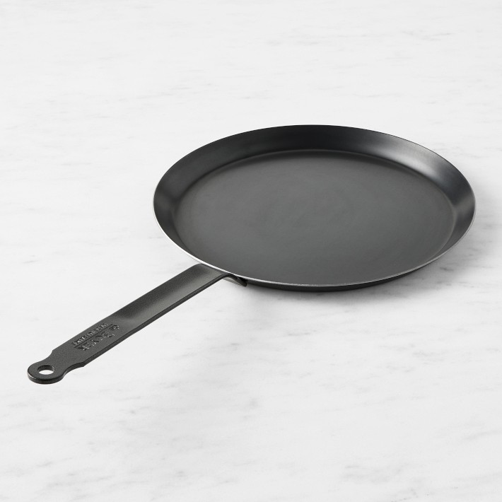 de Buyer Blue Carbon Steel Crêpe Pan, 9 1/2"