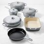 Le Creuset Signature Enameled Cast Iron 10-Piece Cookware Set French Grey