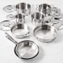 All-Clad D5&#174; Stainless-Steel 15-Piece Cookware Set