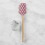 Williams Sonoma Snowman Wood Spatula with Cookie Cutter