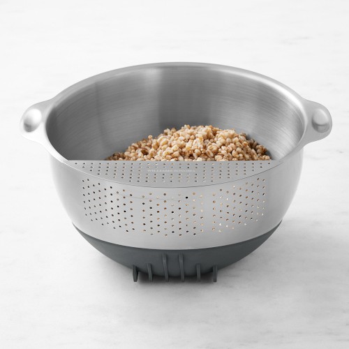 Williams Sonoma Signature Stainless-Steel Grain Colander