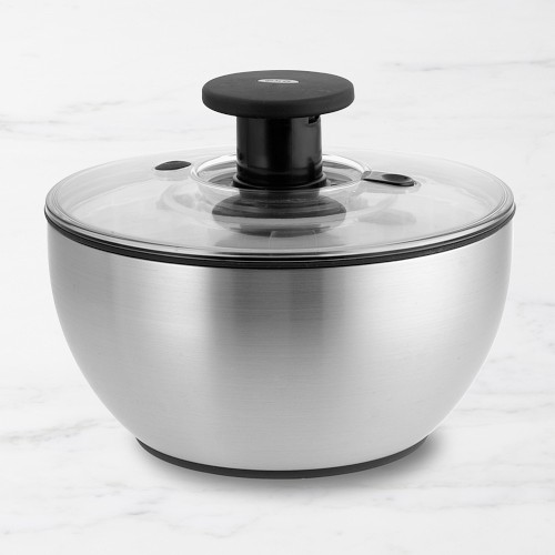 OXO Stainless-Steel Salad Spinner