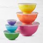 Flourshop Melamine Mixing Bowls with Lids, Set of 6