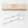 Jean Dubost Laguiole 2-Piece Serving Set, Ivory