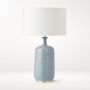 AERIN Culloden Table Lamp, Blue Lagoon