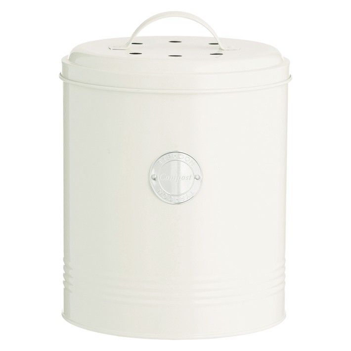 OPEN BOX Typhoon Living Compost Caddy, Cream Williams Sonoma