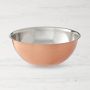 Copper Restaurant Mixing Bowl, 2-QT