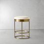 Sydney Upholstered Backless Counter &amp; Bar Stool