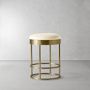 Sydney Upholstered Backless Counter &amp; Bar Stool