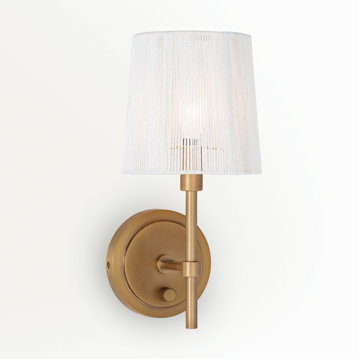 Franklin Sconce, Natural Brass