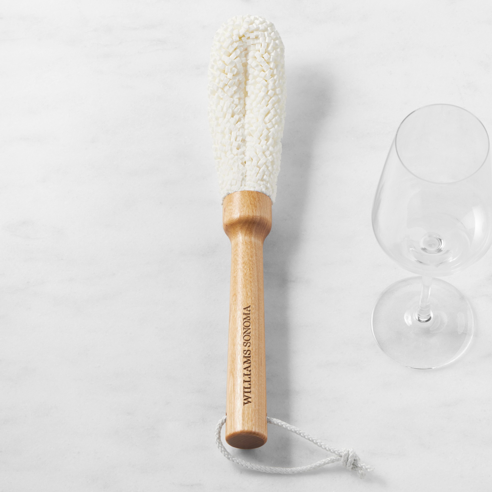 Hold Everything Slim Stemware Cleaning Brush