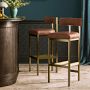 Emma Upholstered Counter &amp; Bar Stool