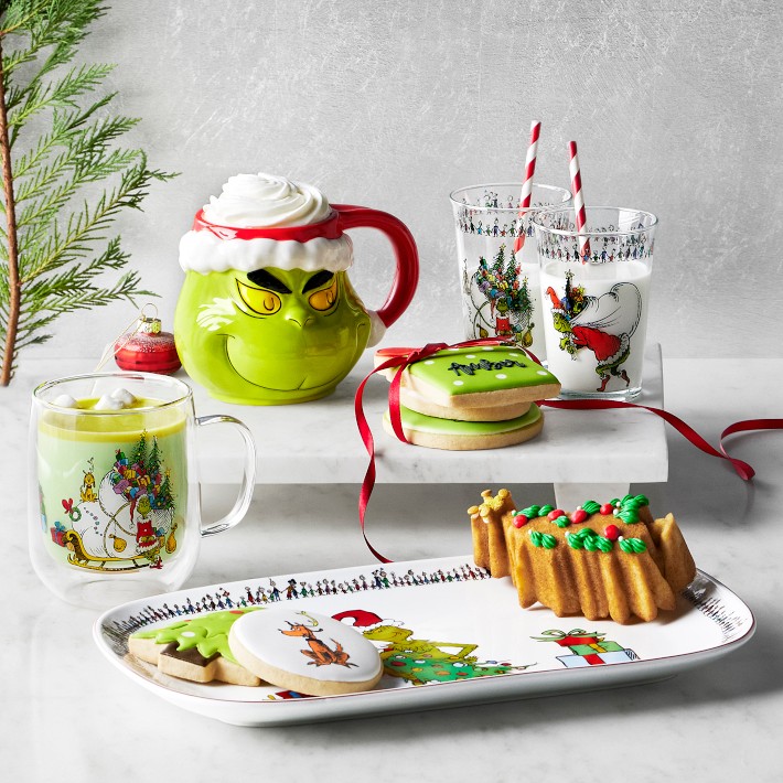 BUNDLE grinch mixing mug hot and two garlands