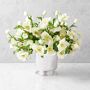 AERIN Real Touch Faux White Hellebores Bouquet