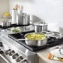 Cuisinart Multiclad Tri-Ply Stainless-Steel 12-Piece Cookware Set