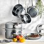 Hestan NanoBond&#174; Titanium Stainless-Steel 10-Piece Cookware Set