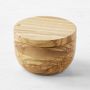 Williams Sonoma Olivewood Salt Cellar