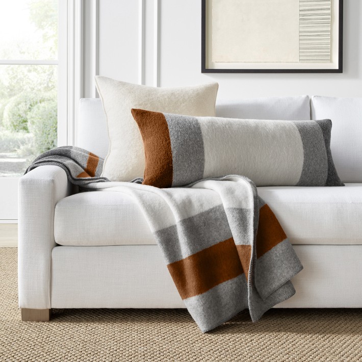 Wool couch blanket sale