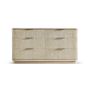 Jonathan Charles Seiche 6-Drawer Grass Cloth Dresser (68&quot;)