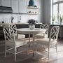 Jonathan Charles Synodic Swedish Extendable Round Dining Table (44&quot;-140&quot;)