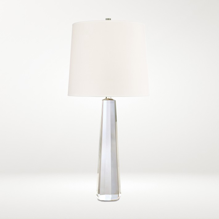Crystal Pillar Table Lamp | Williams Sonoma